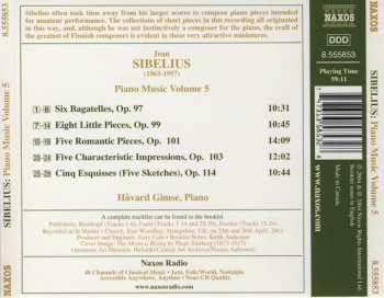 CD Jean Sibelius: Piano Music Volume 5: Piano Miniatures