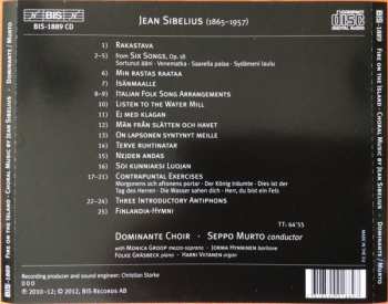 CD Jean Sibelius: Saarella Palaa; Fire On The Island (Choral Music By Jean Sibelius)