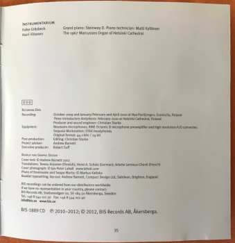 CD Jean Sibelius: Saarella Palaa; Fire On The Island (Choral Music By Jean Sibelius)