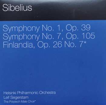 4CD/Doos Jean Sibelius: Sibelius Complete Symphonies • Violin Concerto • Finlandia
