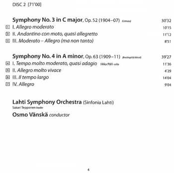 5CD Jean Sibelius: Symphonies