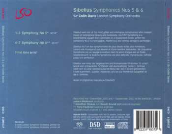 SACD The London Symphony Orchestra: Symphonies Nos 5 & 6