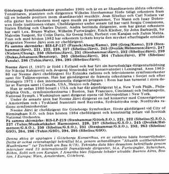 CD Göteborgs Symfoniker: Symphony No. 4 In A Minor / Canzonetta - The Oceanides