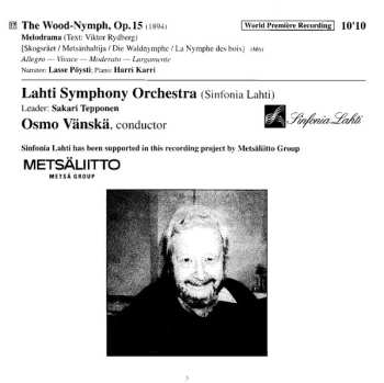 CD Jean Sibelius: The Wood-Nymph, Op.15