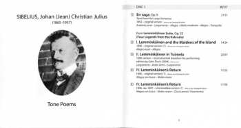 5CD/Doos Jean Sibelius: Tone Poems