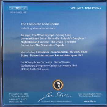 5CD/Doos Jean Sibelius: Tone Poems