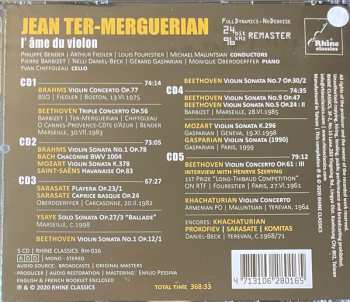 5CD/Doos Jean Ter-Merguérian: L'Âme Du Violon