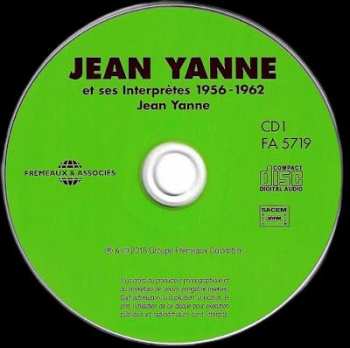 2CD Various: Jean Yanne Et Ses Interprètes 1956-1962