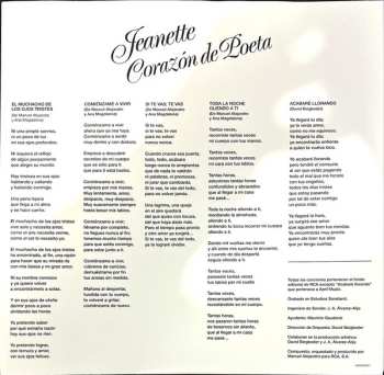 LP Jeanette: Corazón De Poeta