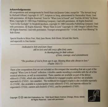 CD David Haas: When Love Is Found