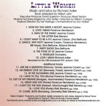 CD Bill Hayes: Little Women (Original Soundtrack Recording Of The Classic TV Musical)