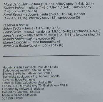 LP Jednofázové Kvasenie: Jednofázové Kvasenie, Valúch • Svozil • Janoušek