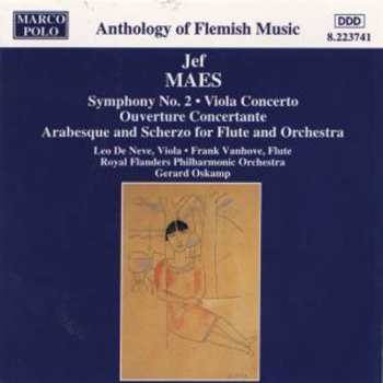 Album Jef Maes: Symphony No. 2 - Viola Concerto