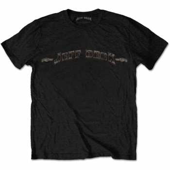 Merch Jeff Beck: Tričko Vintage Logo Jeff Beck  S