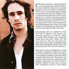 CD Jeff Buckley: Dreams Of The Way We Were