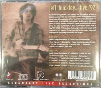 2CD Jeff Buckley: Live '92