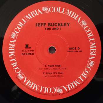 2LP Jeff Buckley: You And I