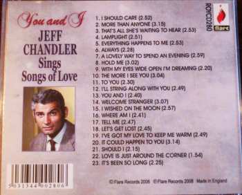 CD Jeff Chandler: You And I. Jeff Chandler Sings Songs Of Love