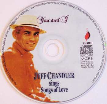 CD Jeff Chandler: You And I. Jeff Chandler Sings Songs Of Love