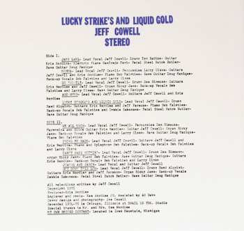 LP Jeff Cowell: Lucky Strikes And Liquid Gold