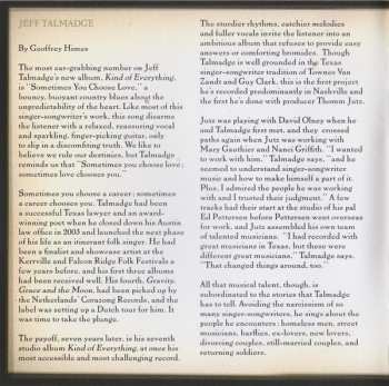 CD Jeff Talmadge: Kind Of Everything