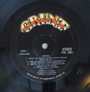 LP Jefferson Airplane: Bark