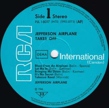 LP Jefferson Airplane: Jefferson Airplane Takes Off