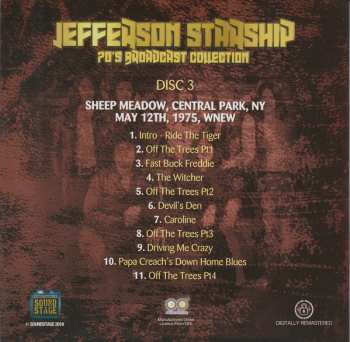 6CD/Doos Jefferson Starship: 70's Broadcast Collection
