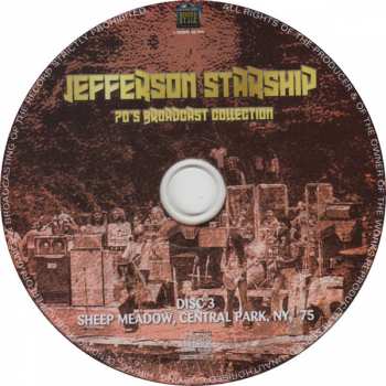 6CD/Doos Jefferson Starship: 70's Broadcast Collection