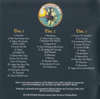 3CD Jefferson Starship: Across The Expanded Sea Of Suns