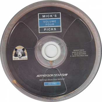 3CD/Doos Jefferson Starship: BB Kings Blues Club Ny 2007 Mick's Picks Volume 4