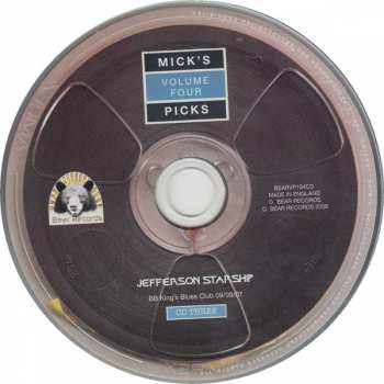 3CD/Doos Jefferson Starship: BB Kings Blues Club Ny 2007 Mick's Picks Volume 4