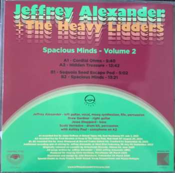 LP Jeffrey Alexander + The Heavy Lidders: Spacious Minds Volume 2
