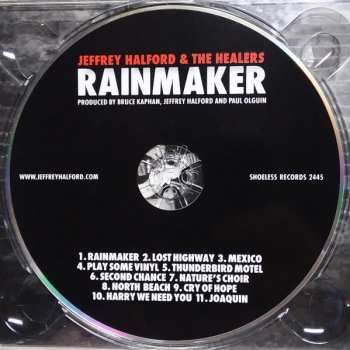 CD Jeffrey Halford And The Healers: Rainmaker