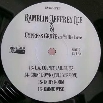 2LP Jeffrey Lee Pierce: Ramblin' Jeffrey Lee & Cypress Grove With Willie Love