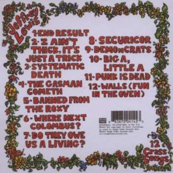 CD Jeffrey Lewis: 12 Crass Songs