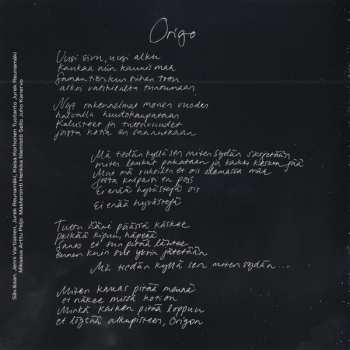 LP Jenni Vartiainen: ORIGO