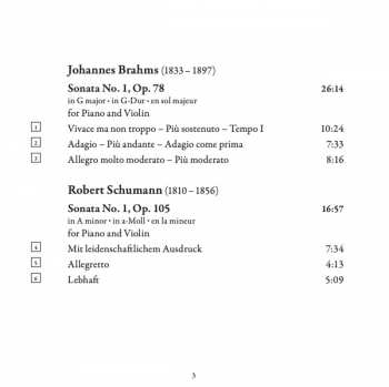 CD Robert Schumann: Violin Sonatas