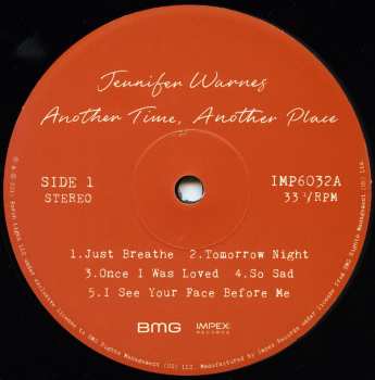 LP Jennifer Warnes: Another Time, Another Place