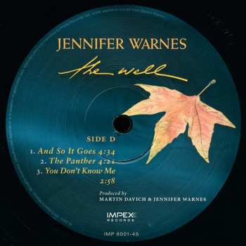 3LP/Doos Jennifer Warnes: The Well LTD