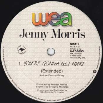 LP Jenny Morris: You're Gonna Get Hurt