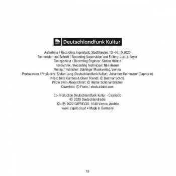 CD Nina Karmon: Piano Concerto / Rhapsody For Violin / Passacaglia / Serenade / Three Pieces For Strings