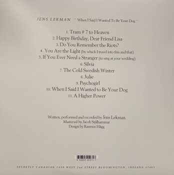 LP Jens Lekman: When I Said I Wanted To Be Your Dog LTD | CLR