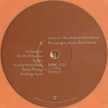 LP Jeremiah Chiu: Recordings From The Åland Islands LTD | CLR