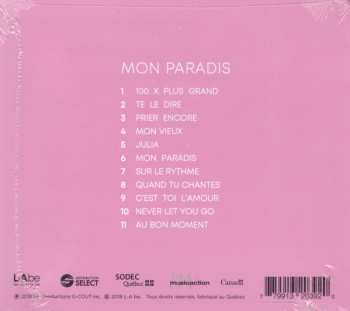 CD Jérôme Couture: Mon Paradis DIGI