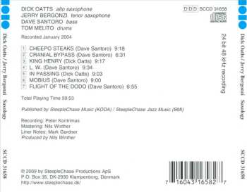 CD Dick Oatts: Saxology