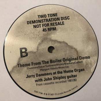 EP Jerry Dammers: At The Home Organ: Demos 1980-82 LTD