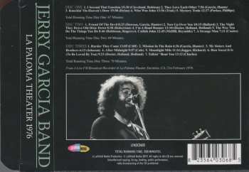 3CD The Jerry Garcia Band: La Paloma Theater 1976