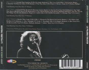 3CD The Jerry Garcia Band: La Paloma Theater 1976
