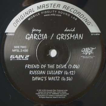2LP David Grisman: Jerry Garcia / David Grisman LTD | NUM